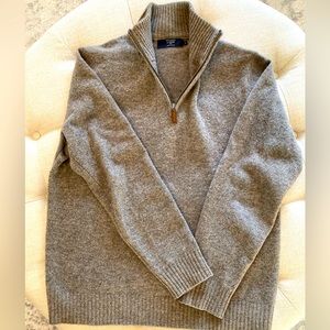 J Crew Quarter Zip Sweater